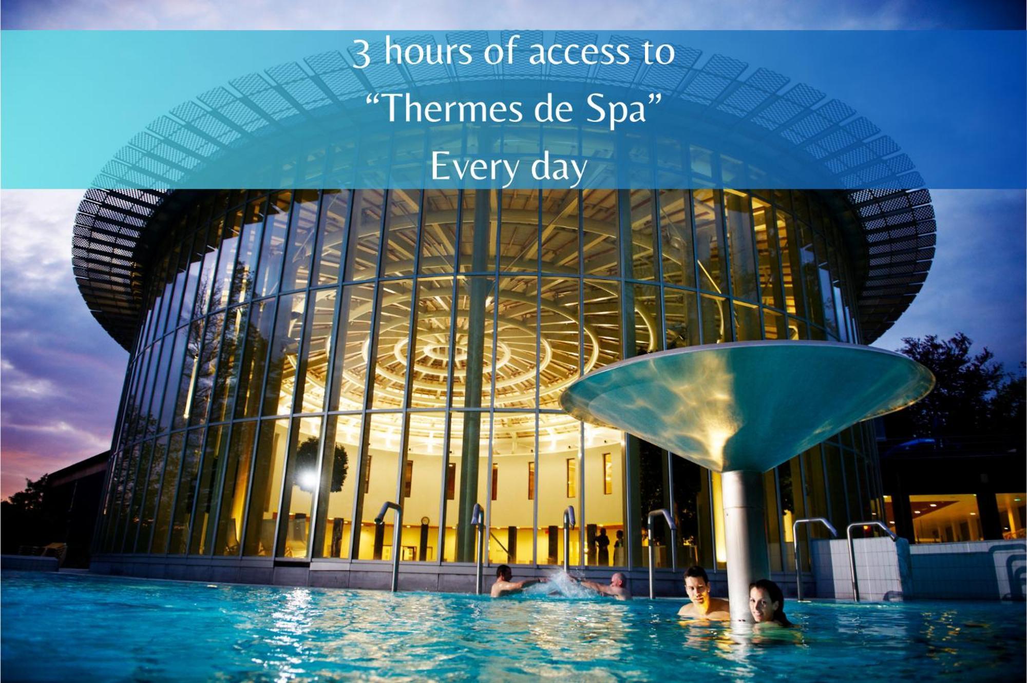 Les Thermes De Spa By La Cour De La Reine Hotel, Suites & Acces Gratuit Au Centre Thermal Zewnętrze zdjęcie